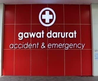 Signboard — Emergency Wall Signage