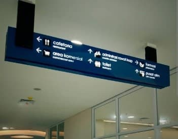 Signboard — Overhead Wayfinding